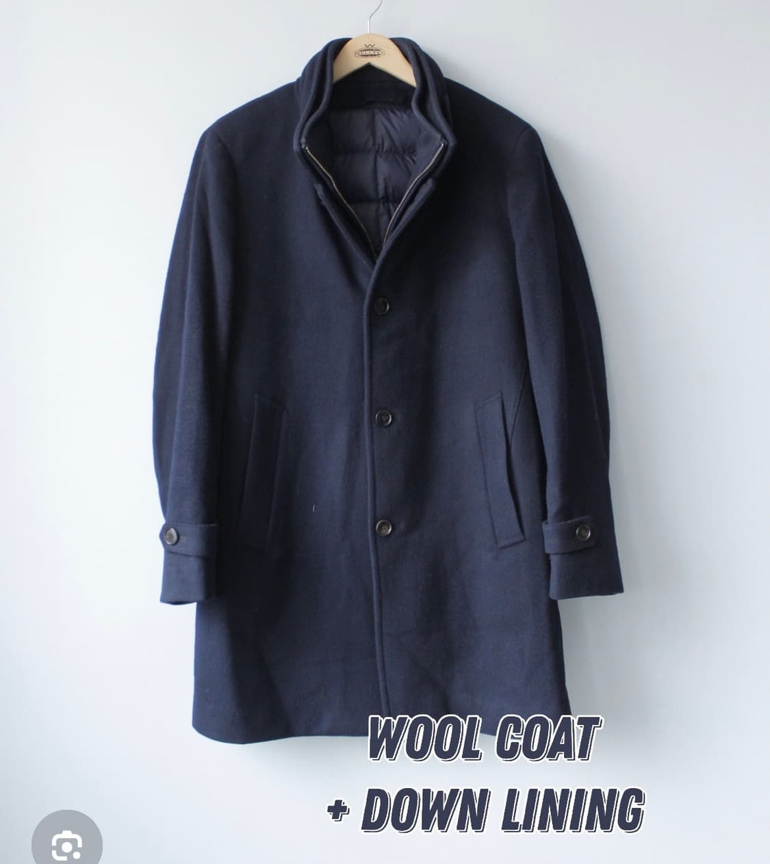 [95] 수트서플라이 구스내피 울코트 상품이미지1