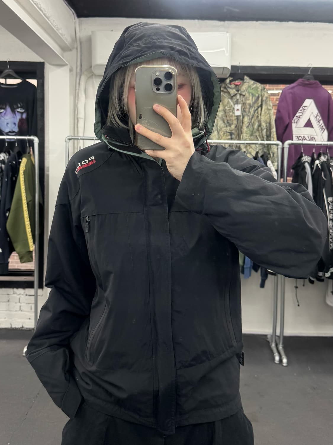 폴로 스포츠 누빔 바람막이 상품이미지2