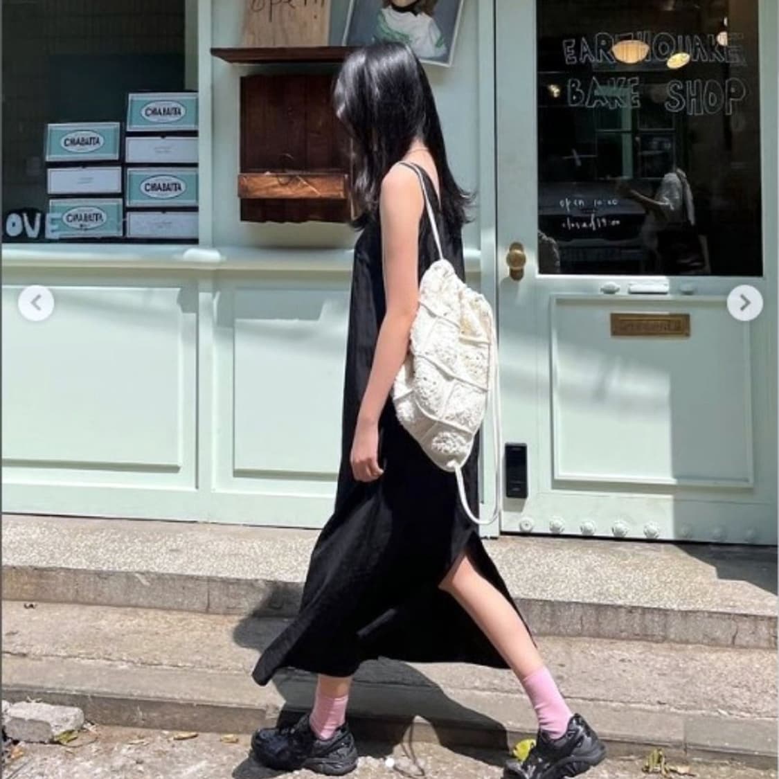 유에르(YUERE) 슬리브리스 롱 원피스 55 새상품 상품이미지5