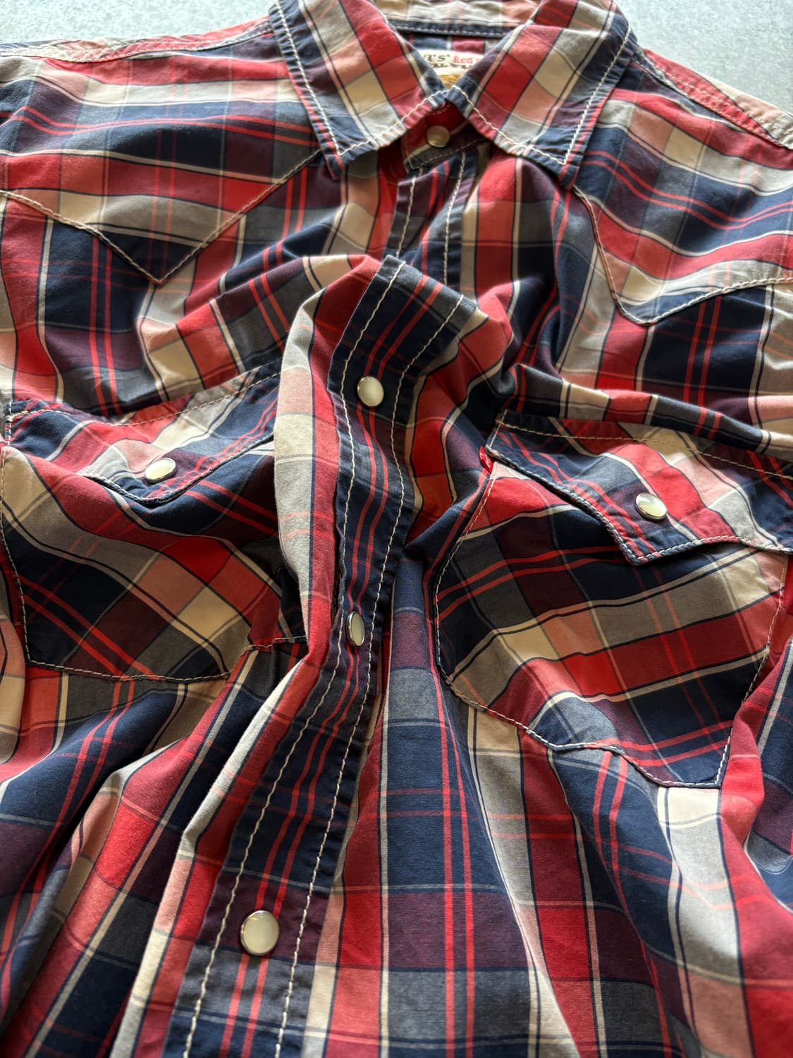 00s Levi’s Red Tab 웨스턴 셔츠 상품이미지4