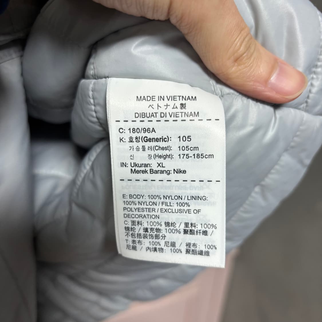 나이키 골프 경량패딩  상품이미지3