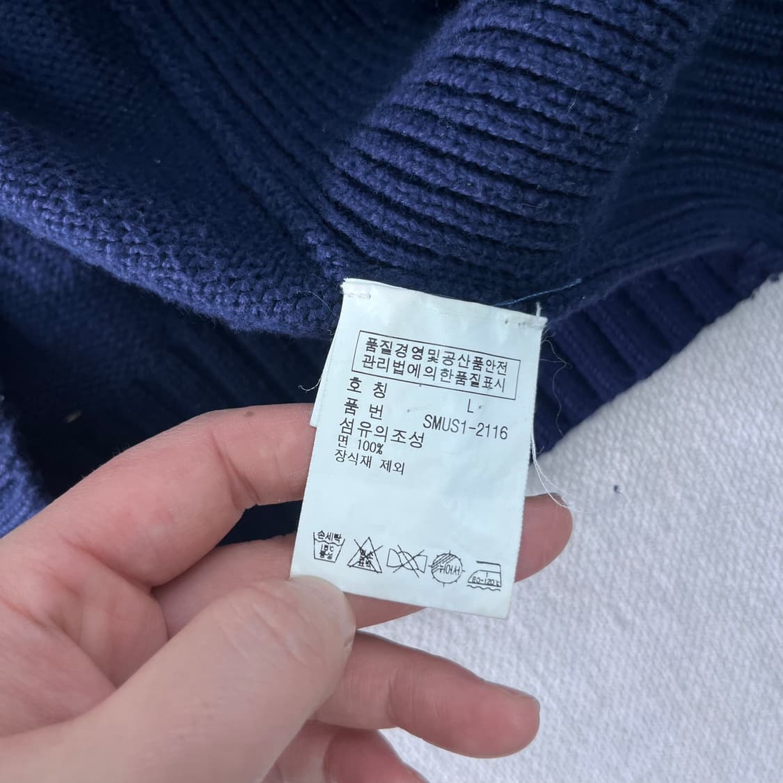 100 폴로랄프로렌 치프키프 뉴욕 빅포니 니트 집업 상품이미지7