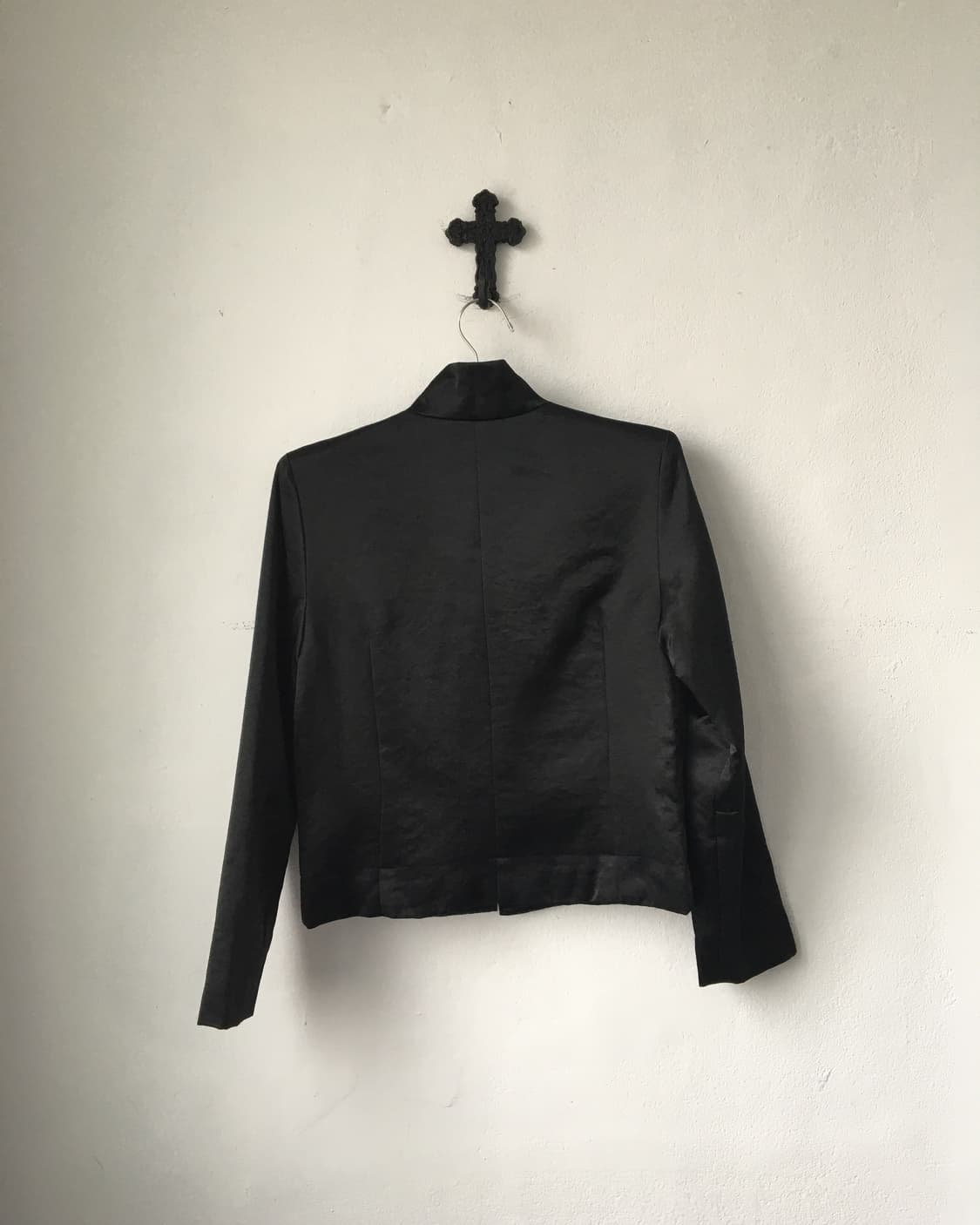 Glossy high neck zip up 상품이미지4