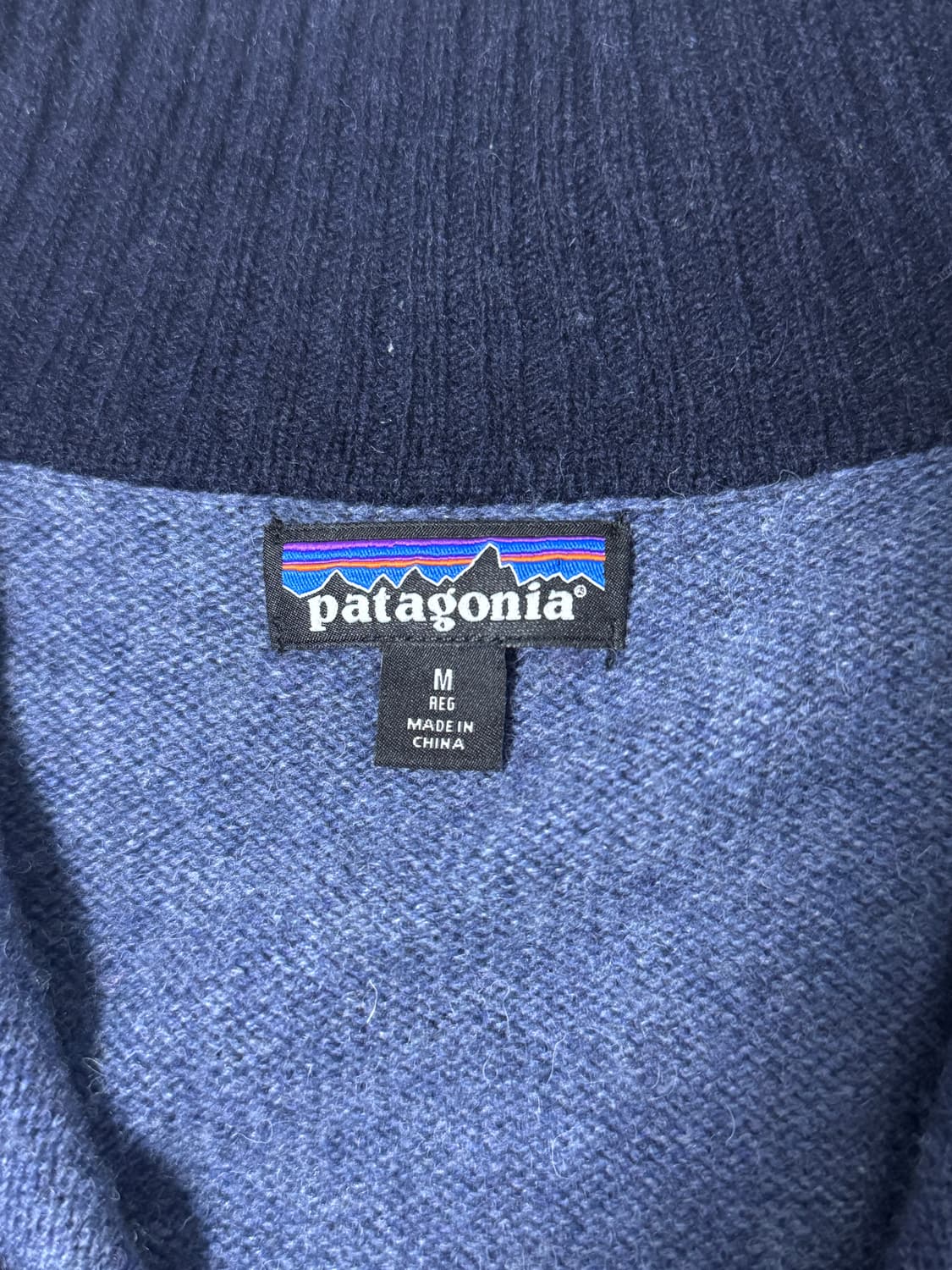 파타고니아 라나울 반집업 니트 상품이미지5
