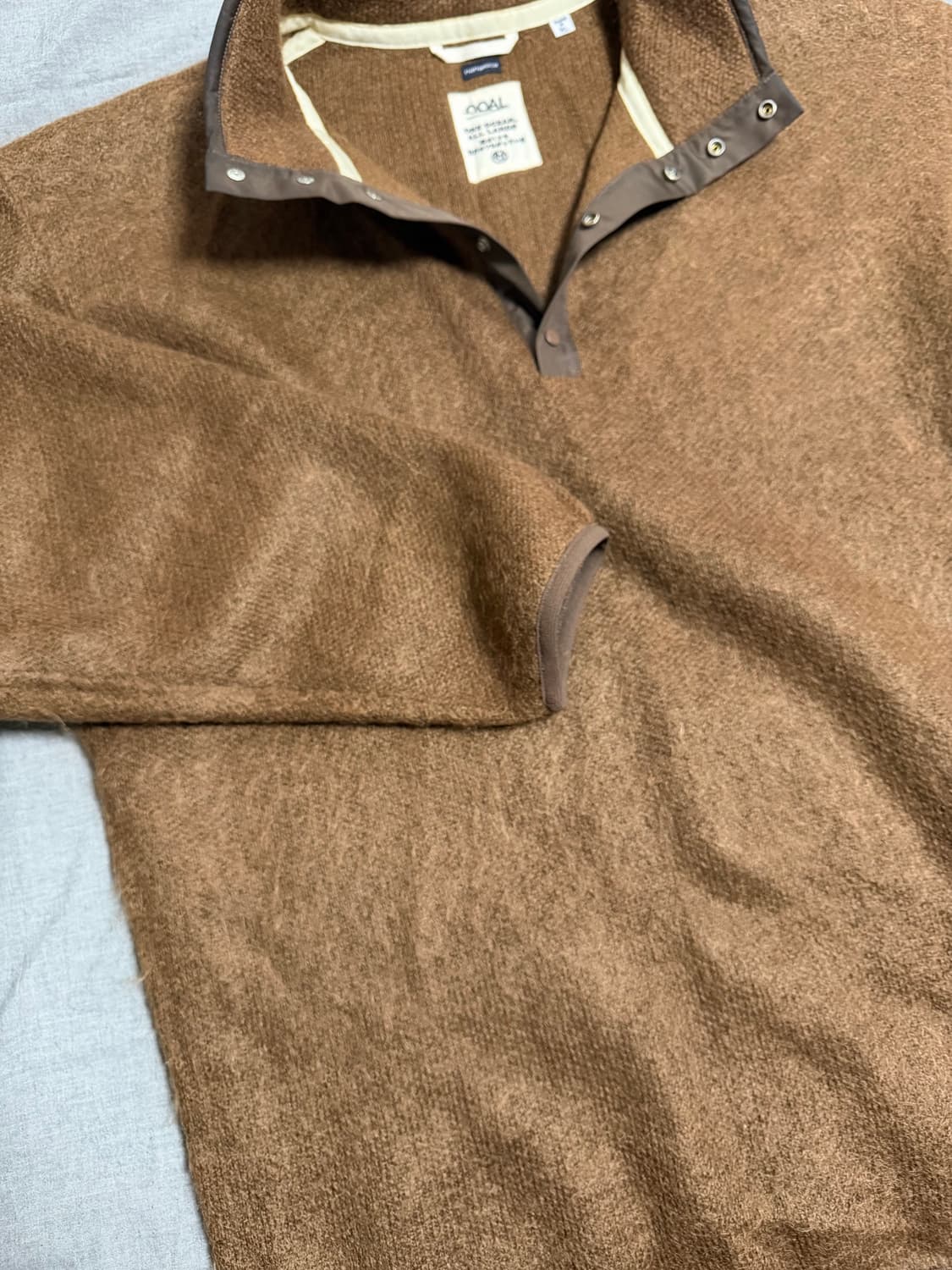 [XL] 나나미카 모헤어 풀오버 브라운 상품이미지4