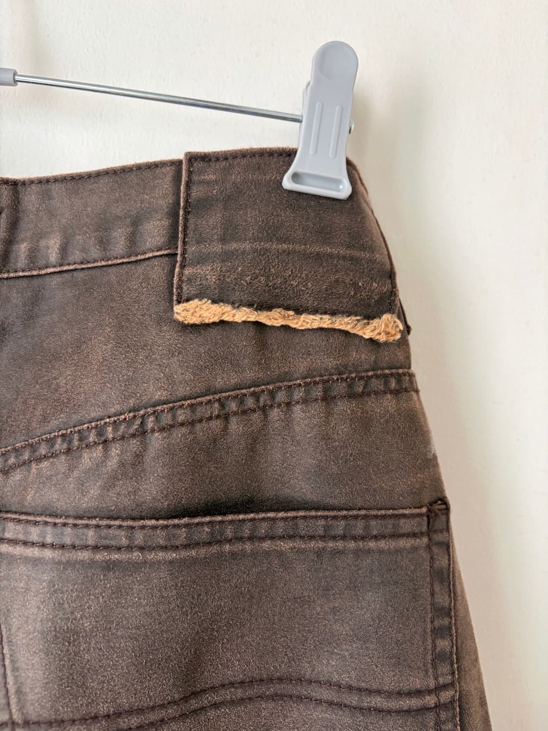 Surface Edition (LEATHER PANTS BROWN) 상품이미지6