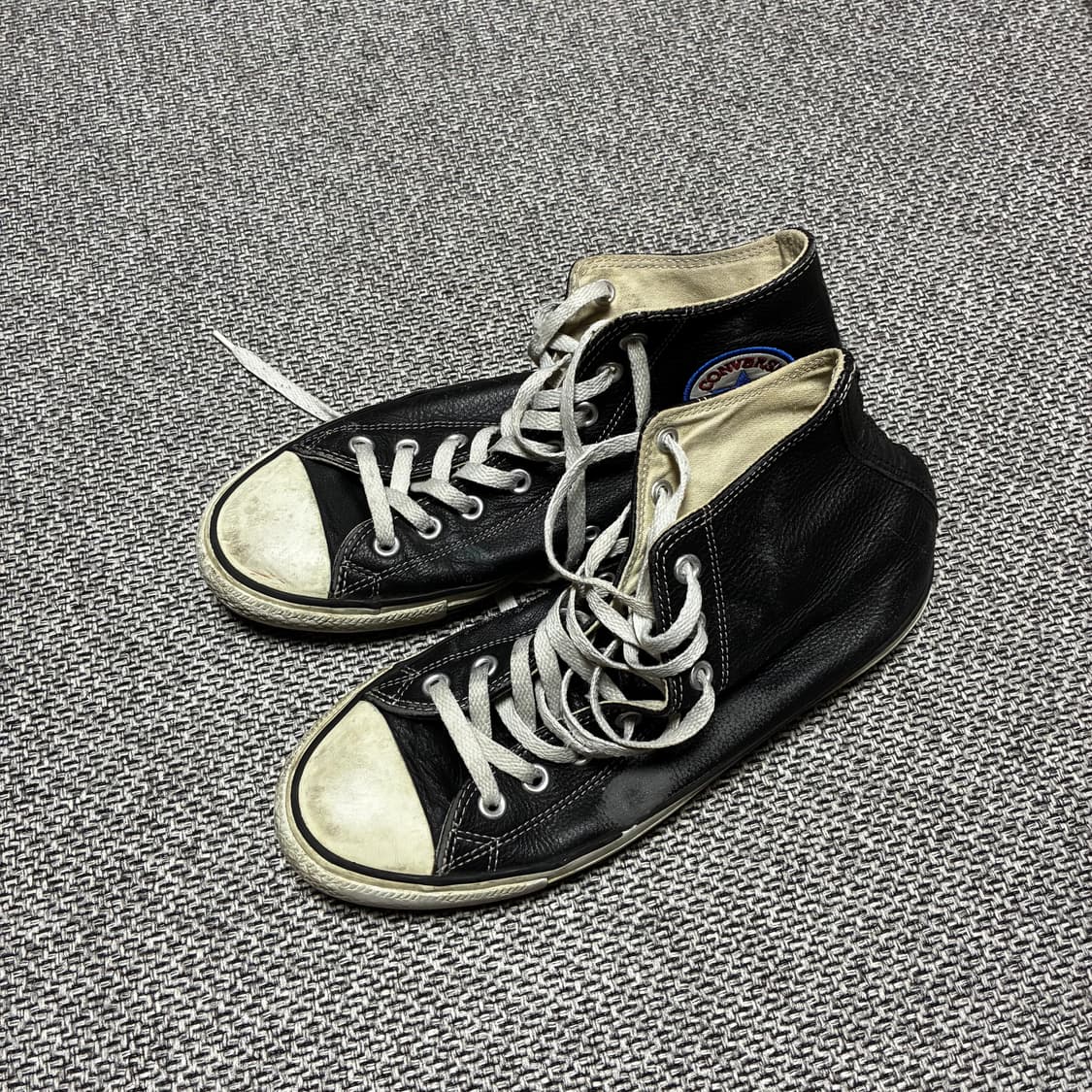 [270] 컨버스 레더 하이 빈티지 상품이미지1