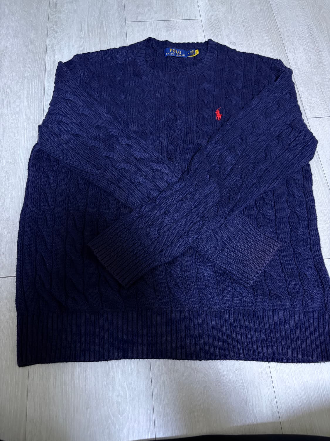폴로 랄프로렌 케이블 니트  상품이미지3