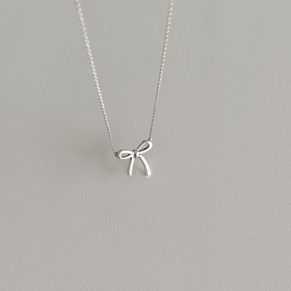 티파니 앤코 신슬기 리본 목걸이 상품이미지7