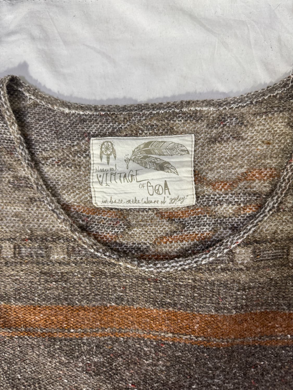 Goa 네이티브 패턴 블랭킷 니트 원피스 y2k 에스닉 lgb 상품이미지8