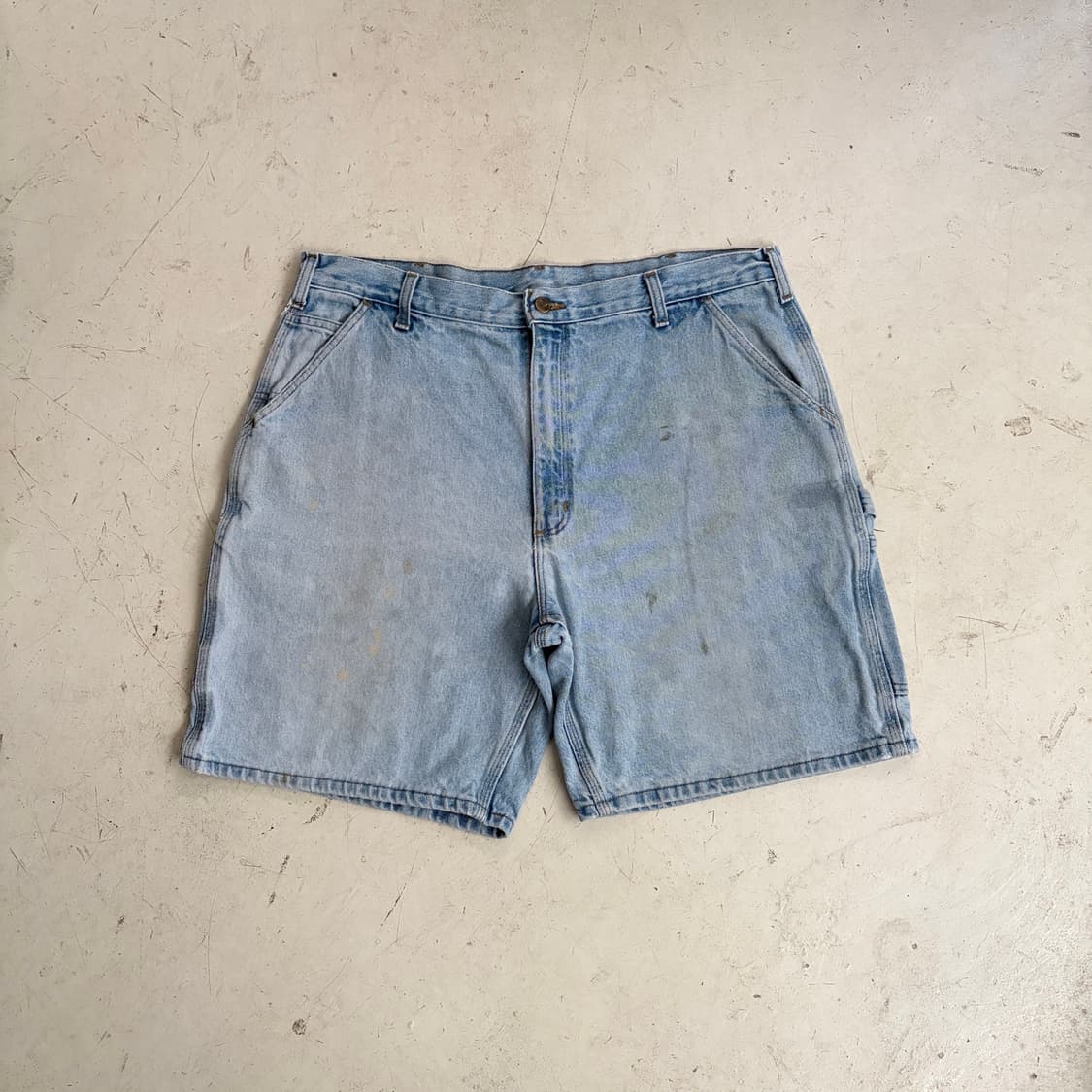 칼하트 빈티지 카펜터 데님 워크 반바지 40 상품이미지1