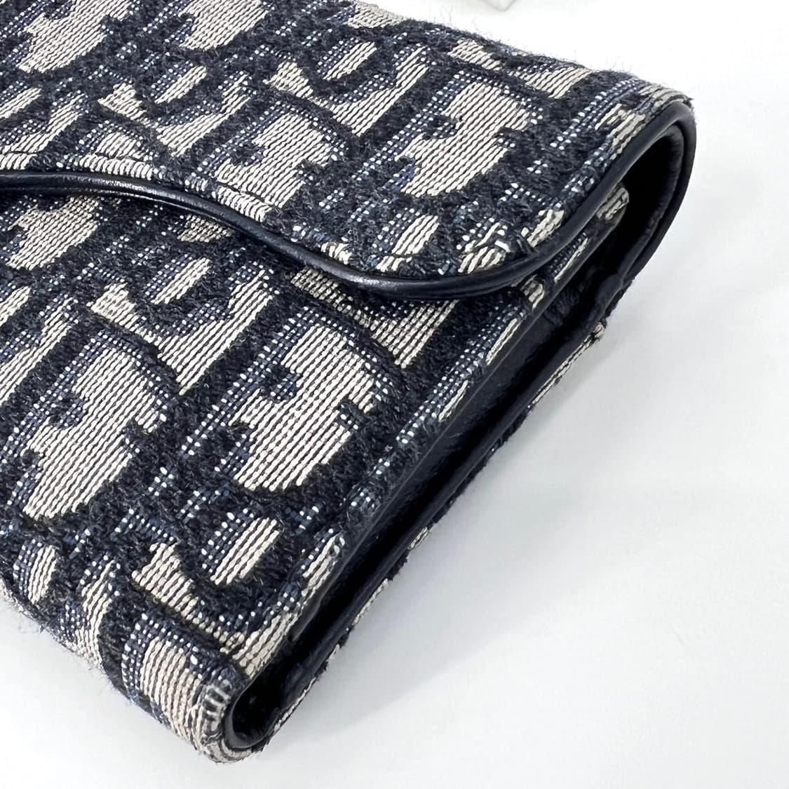 디올 새들 로터스 오블리크 자카드 반지갑 (S5652CTZQ) 상품이미지5