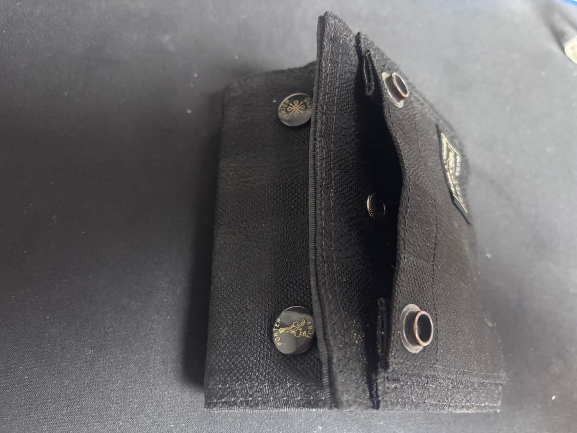 YOSHIDA PORTER 탱커 3단 지갑 블랙 상품이미지4