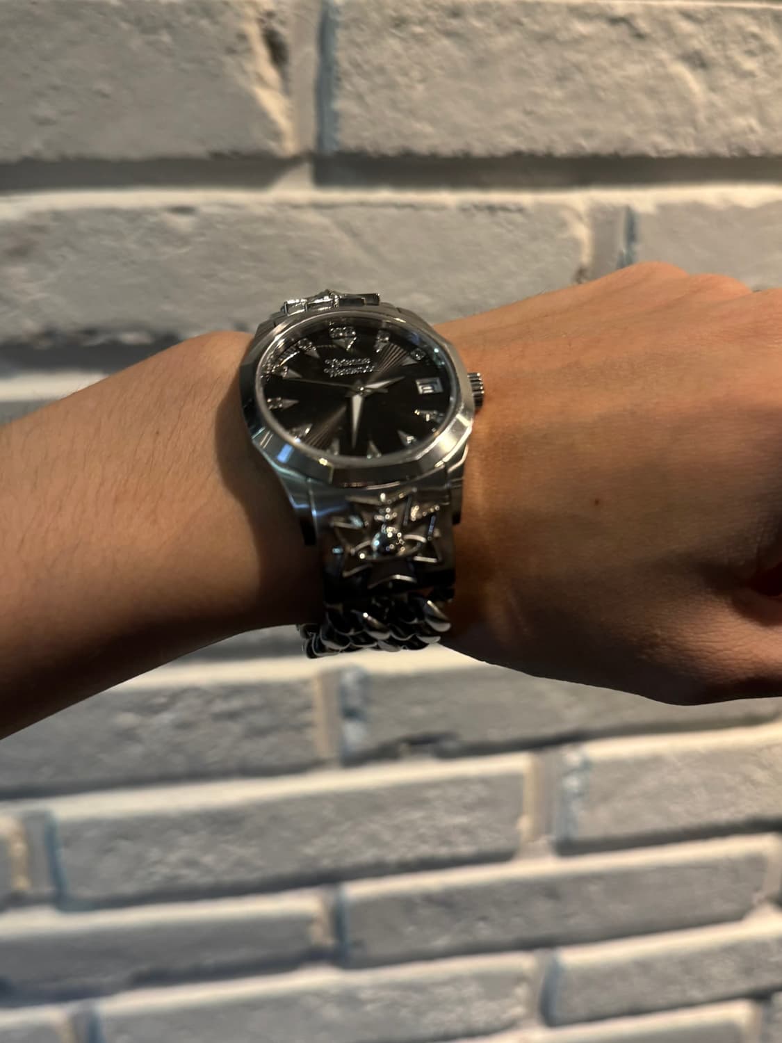 비비안웨스트우드 체인 시계 전세계 유일 매물 상품이미지3