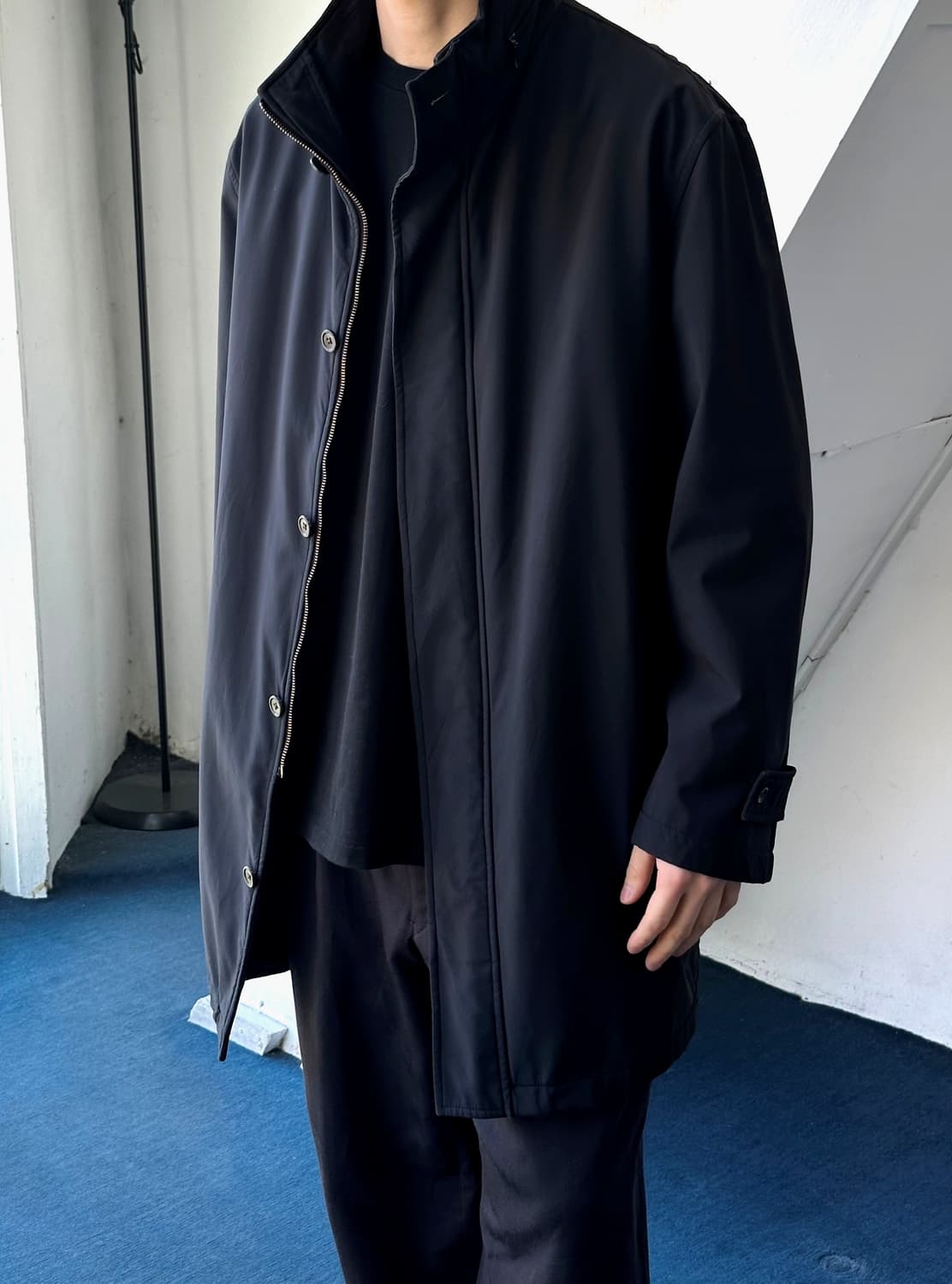 High gauge fabric treveler coat 상품이미지3