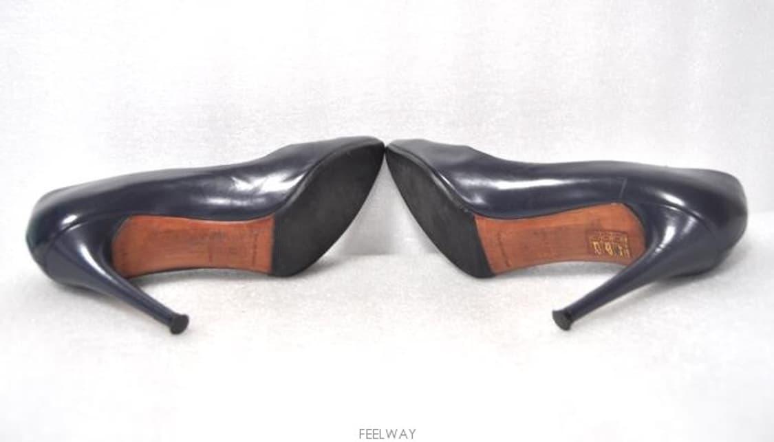 발렌시아가/여성에나멜유광펌프스구두(사이즈240)정품 상품이미지6