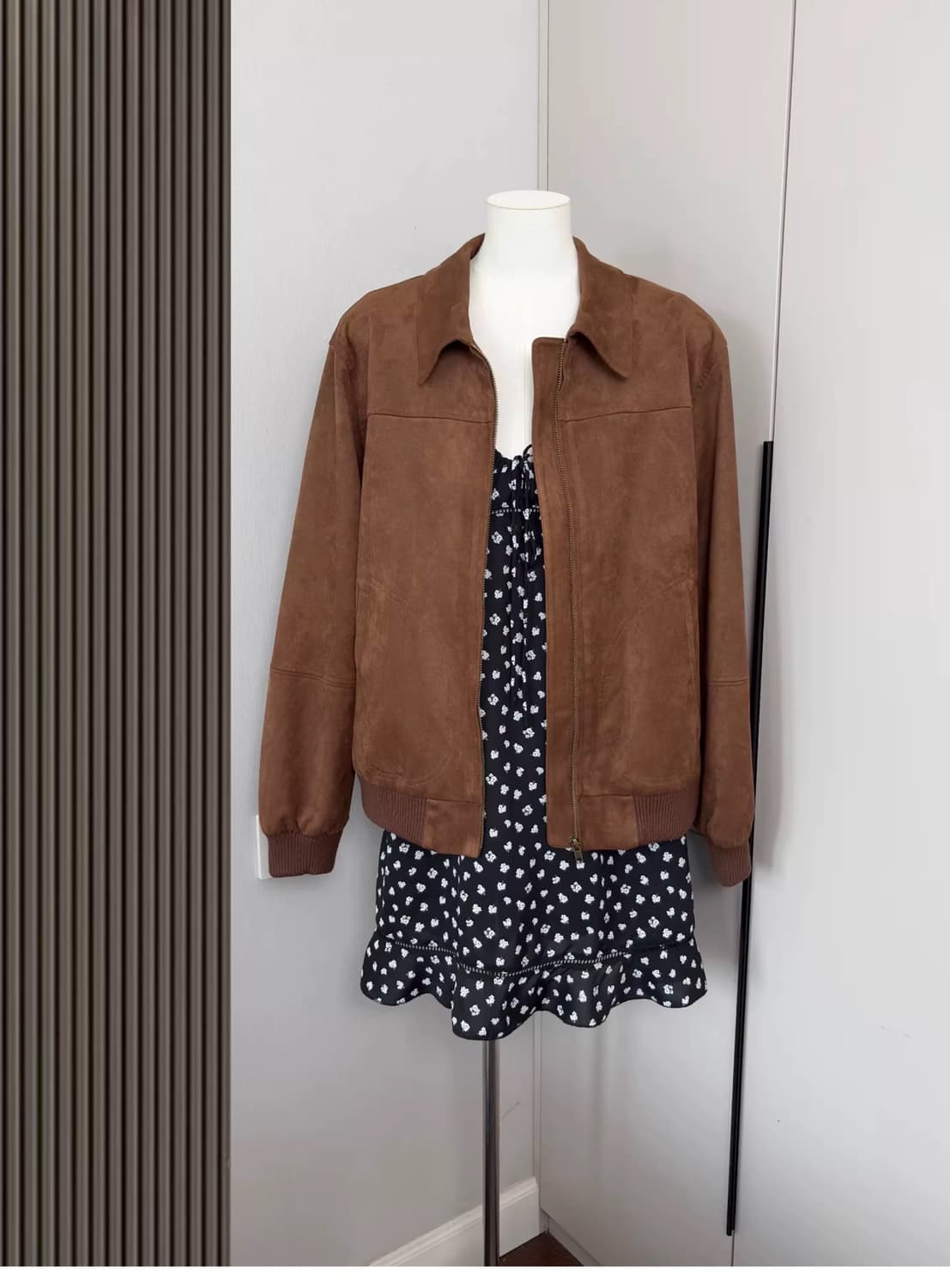 이사통 차무희 스웨이드 자켓 st 상품이미지1