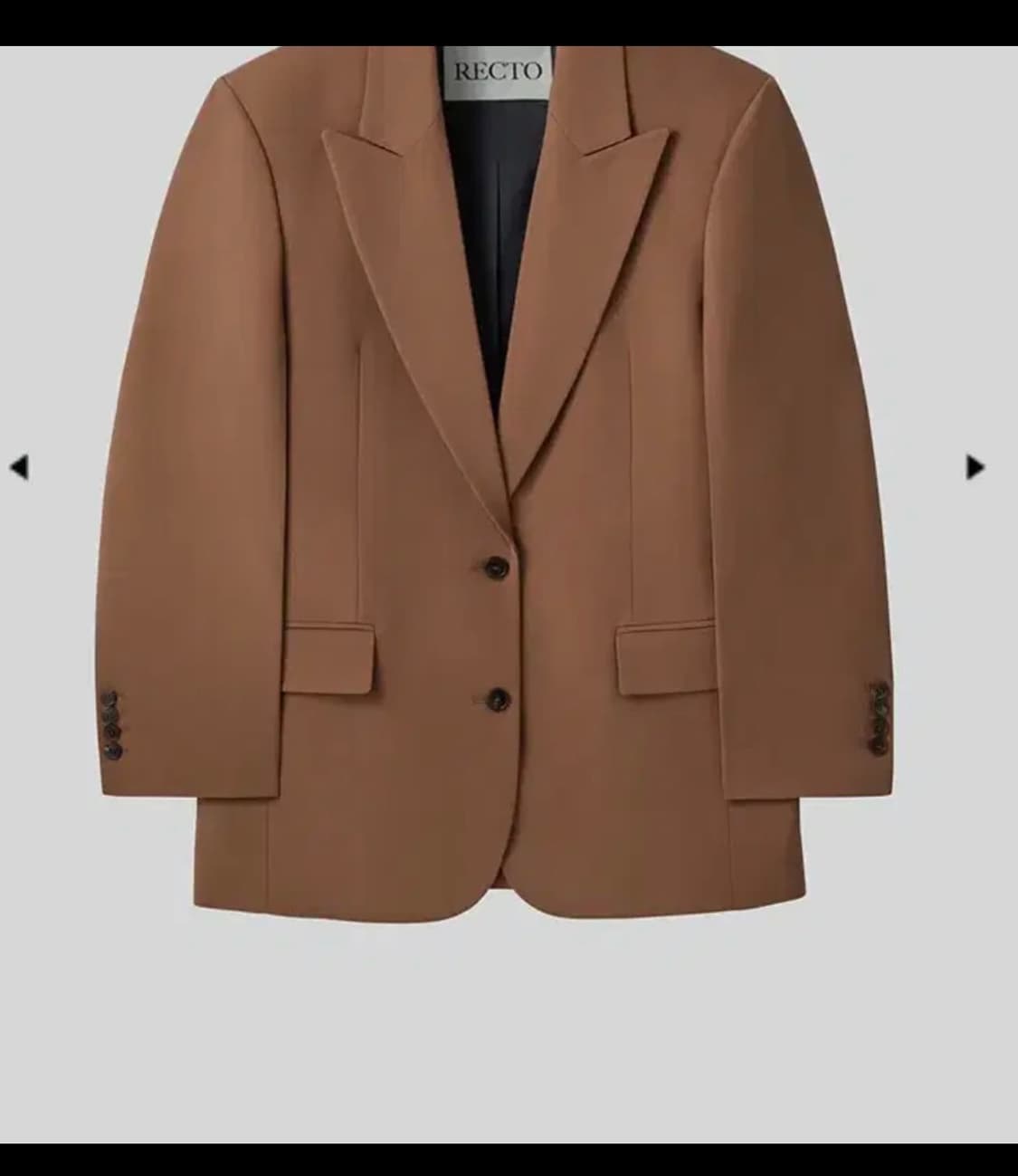 렉토 25ss 로즈베이지 m자켓 m팬츠 셋업 상품이미지1