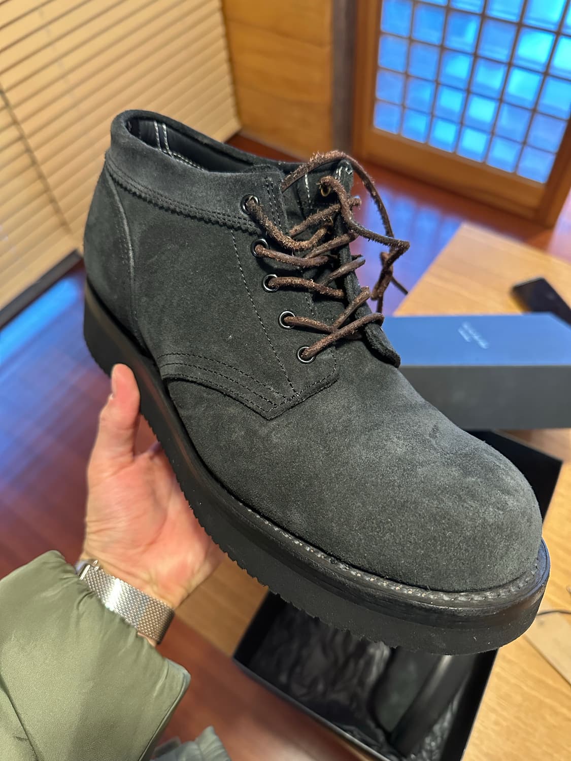 롤링덥트리오 쿠펜 스웨이드 블랙 9H 275-280 상품이미지4