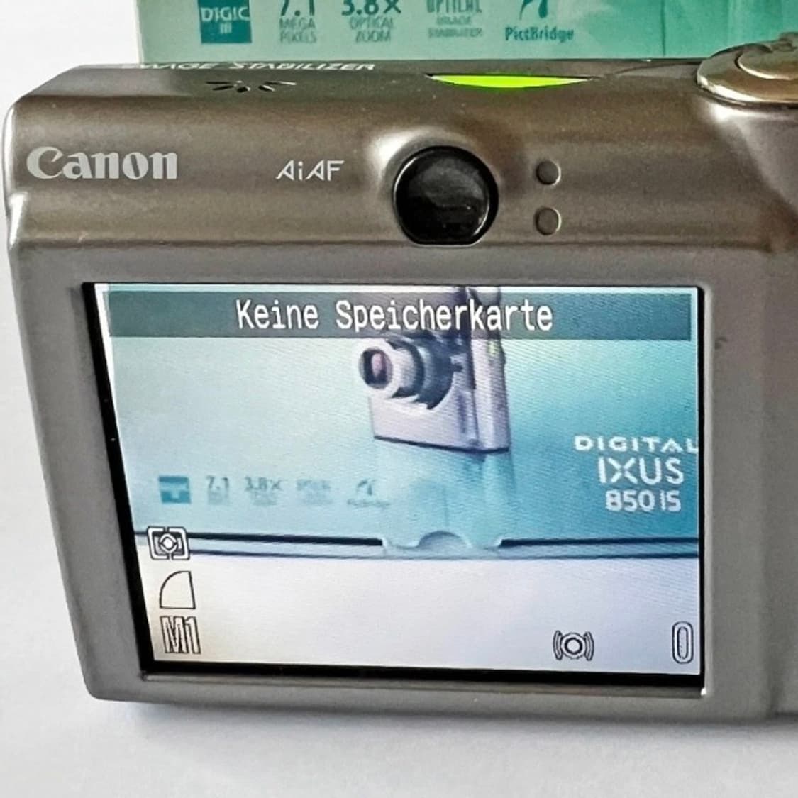 *박스풀구성, 미품*  캐논 익서스 850 is 디카 상품이미지8
