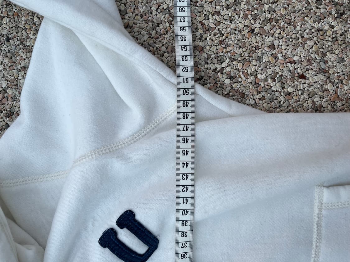 후아유 1849캘리포니아 y2k 화이트 후드티(l) 상품이미지5