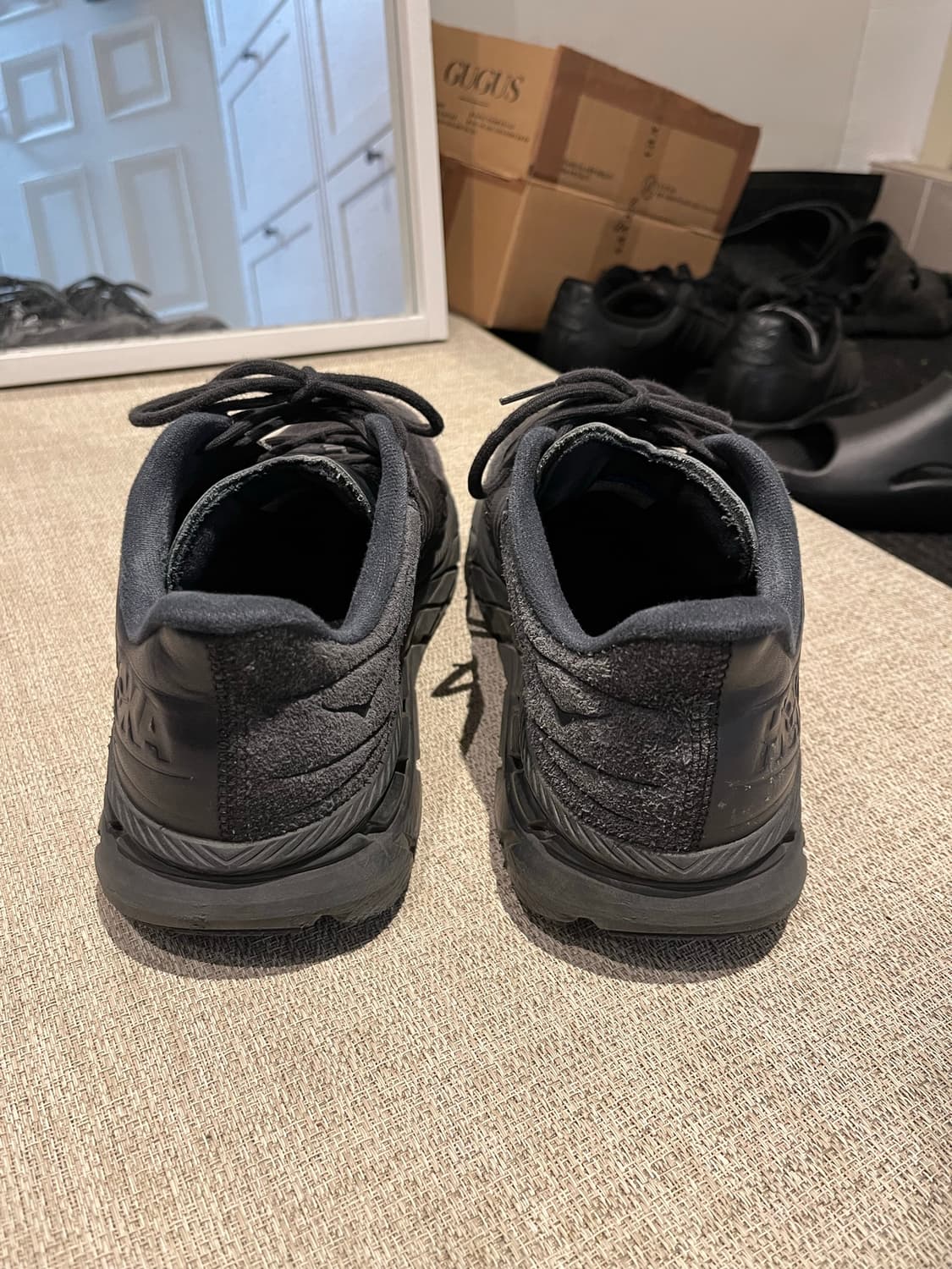 Hoka Clifton LS Black Asphalt 상품이미지4