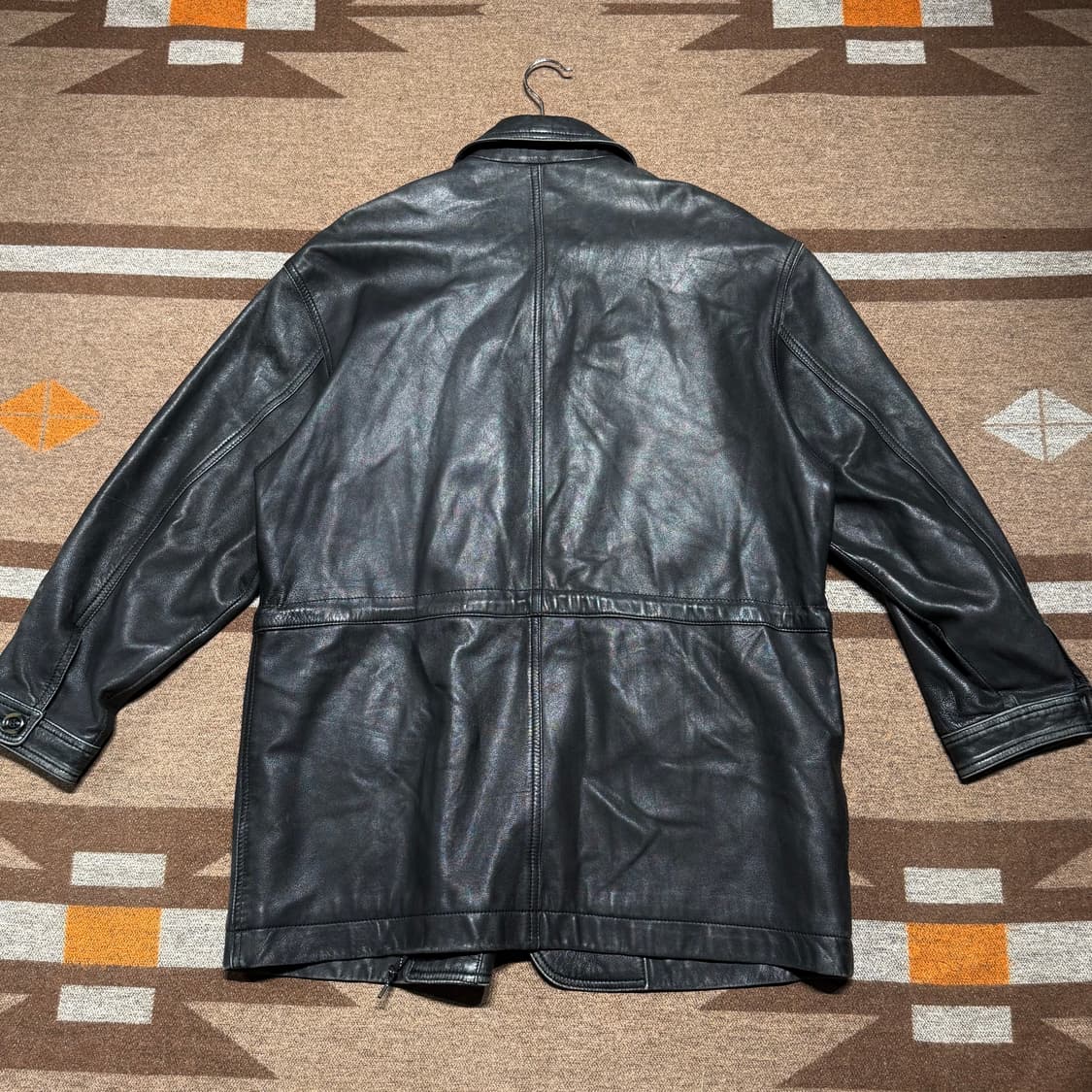 인터메조 램스킨 카 코트 M 100 양가죽 헌팅 자켓 상품이미지7