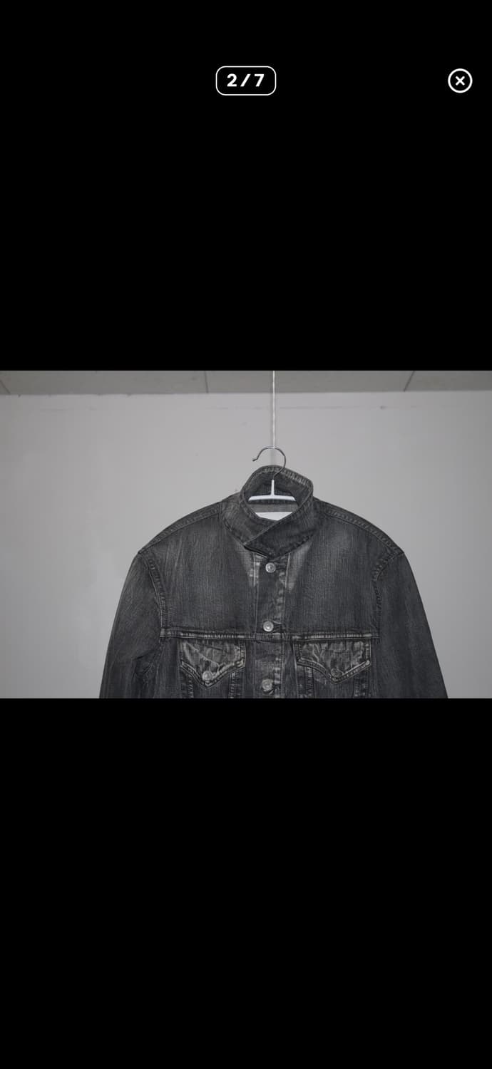 04ss 요지 야마모토 흑청데님자켓 상품이미지2