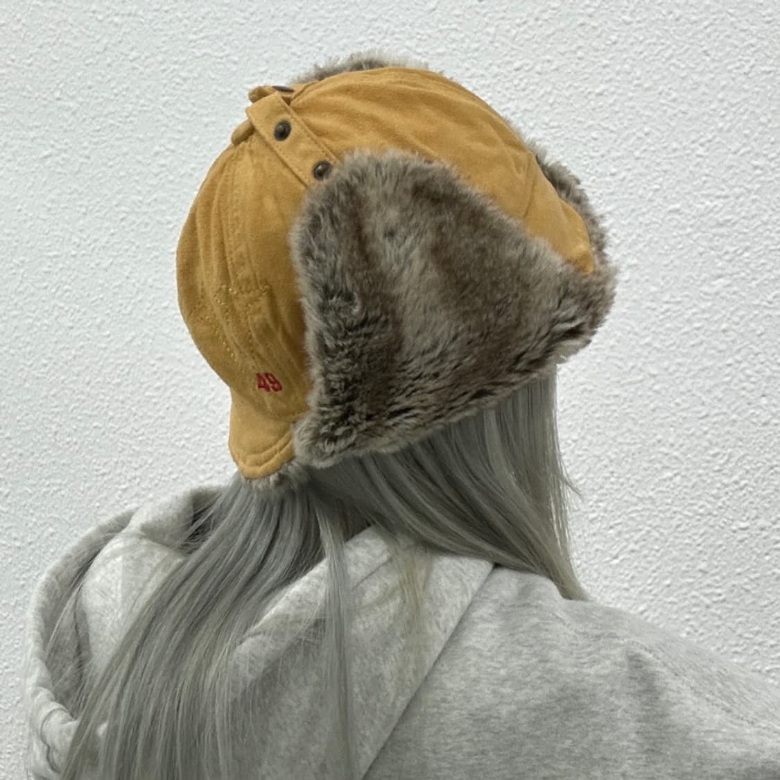 본더치 y2k 머스타드 군밤모자 상품이미지4