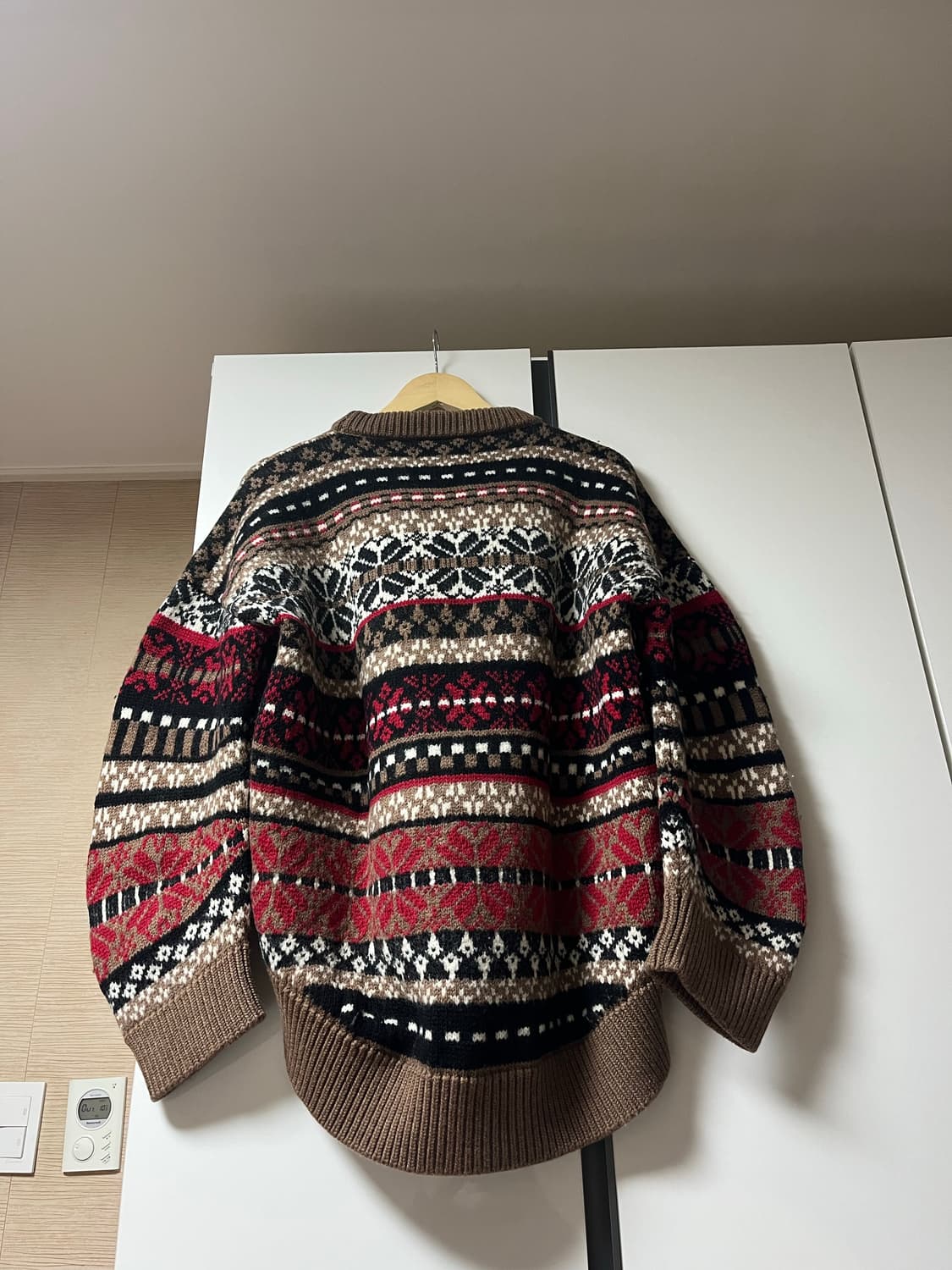 [M] 마틴로즈 페어아일 자카드 니트 상품이미지2