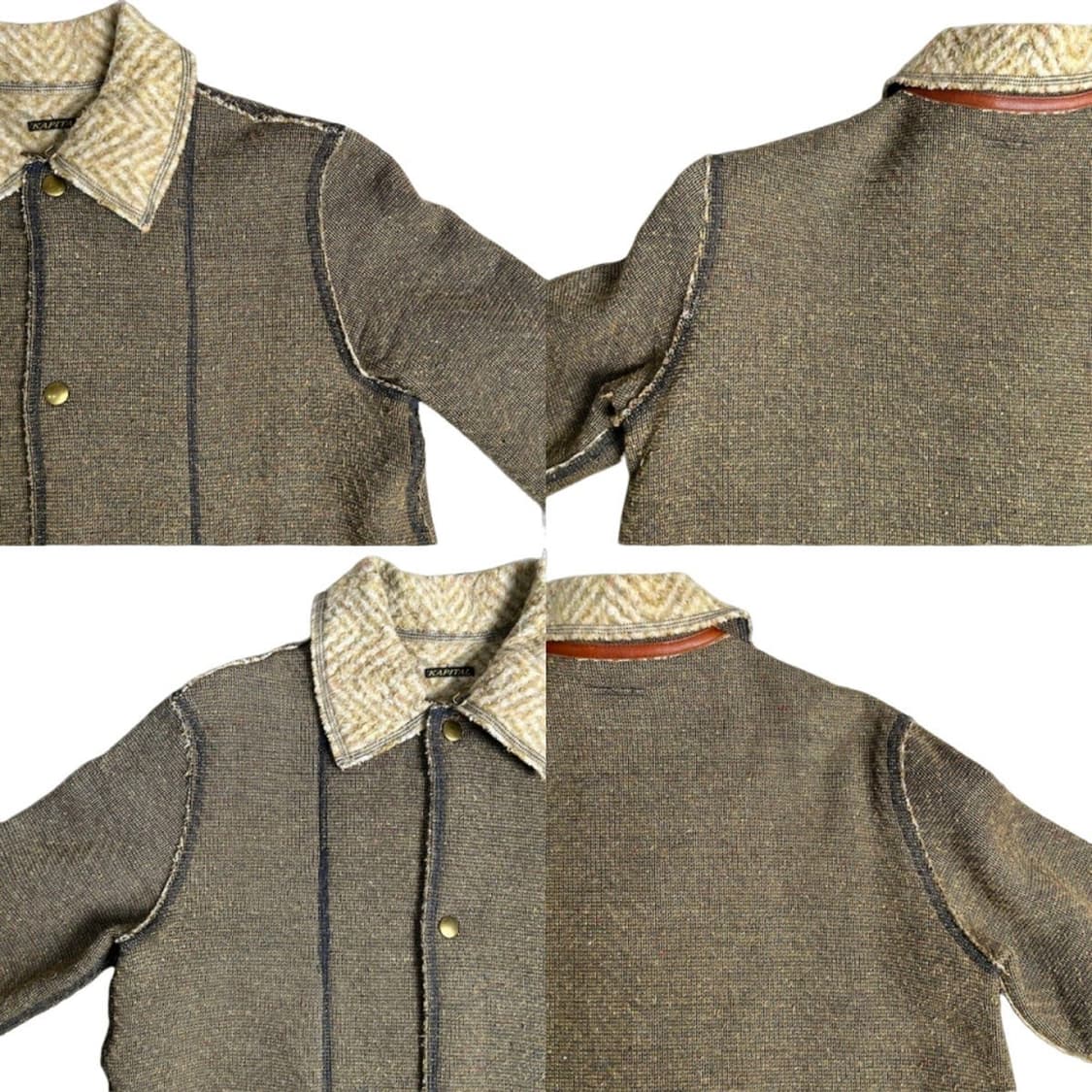 캐피탈 레이디스 올리브 롱코트 상품이미지3