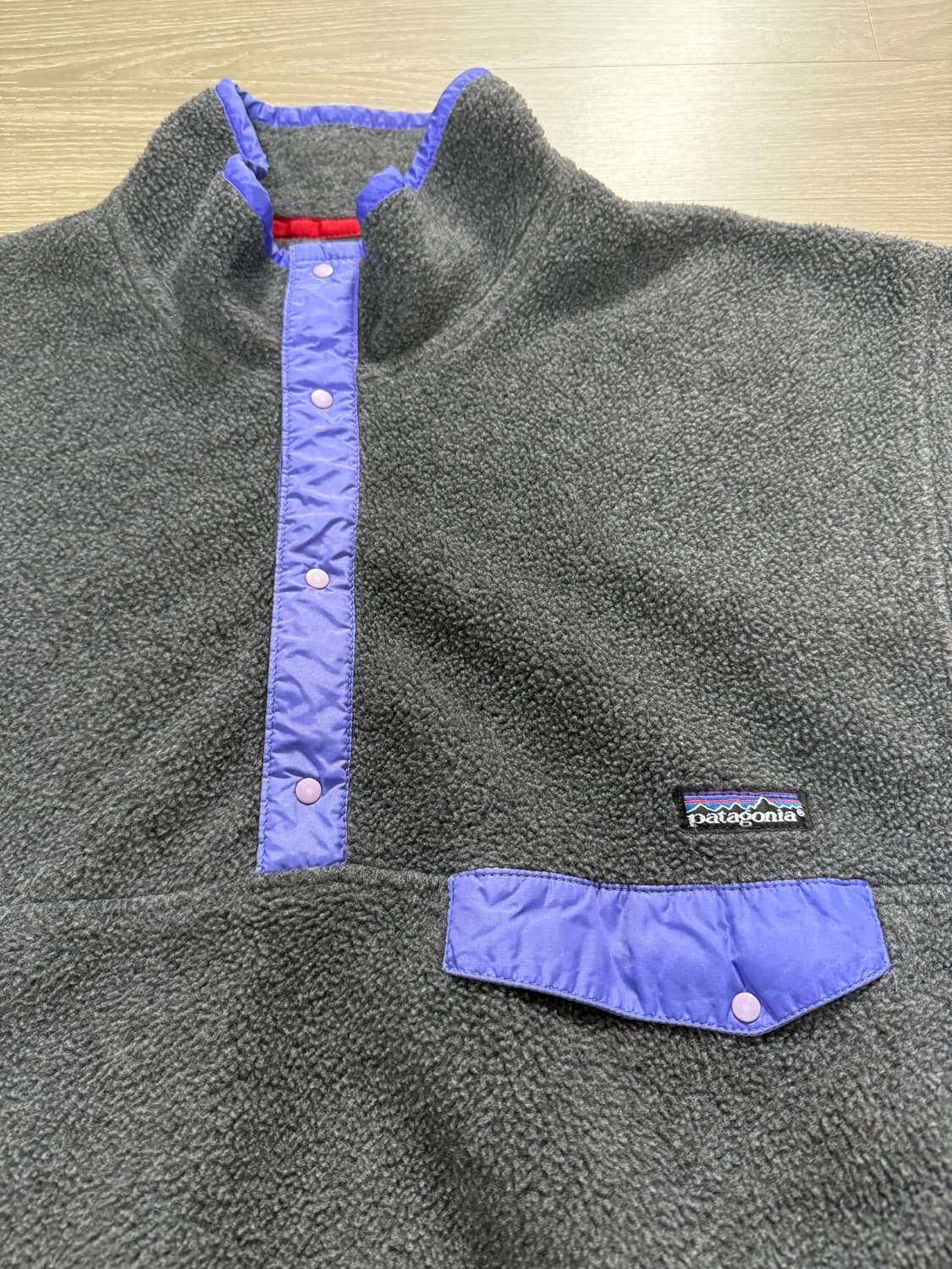 90s usa 파타고니아 신칠라 스냅티 XL 상품이미지3
