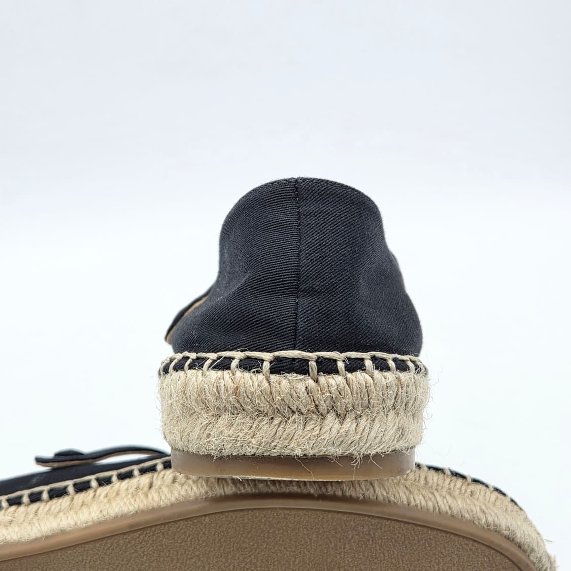 프라다 우먼스 에스빠드류 발레리나 슈즈 블랙 (39) 상품이미지2