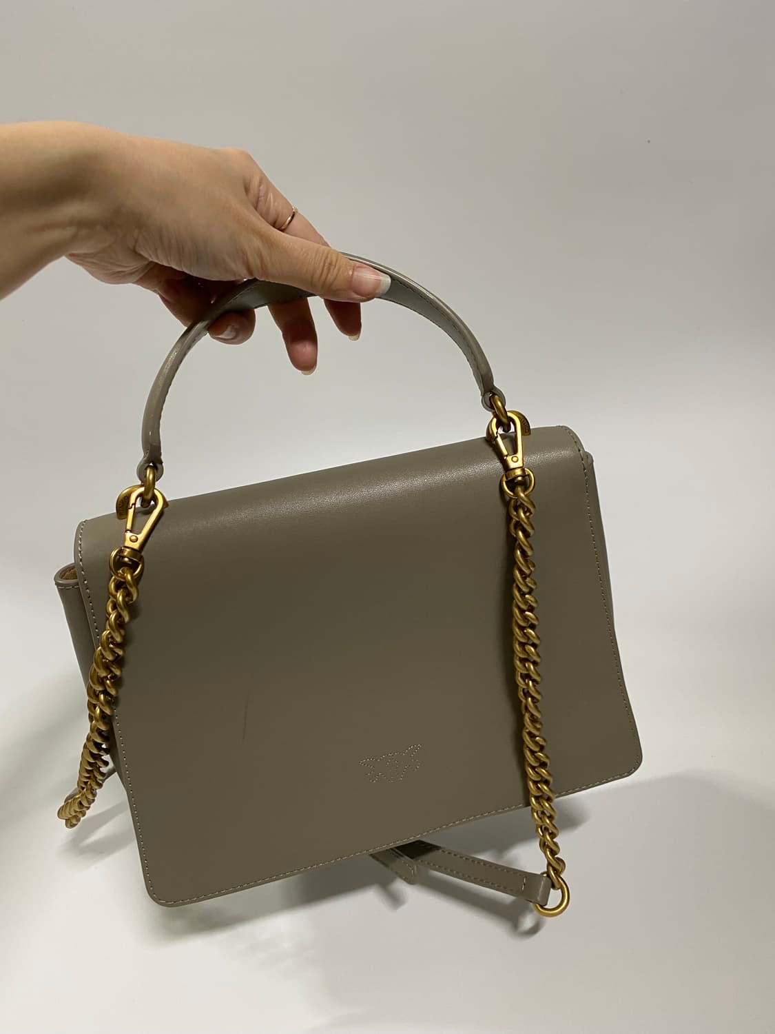 PINKO 핀코 러브 버드 체인 토트백 상품이미지5