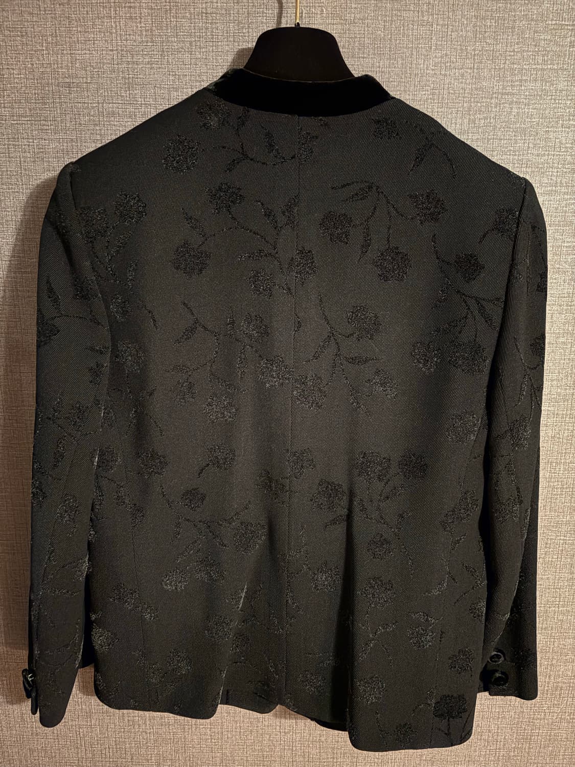 Network 블랙 꽃무늬 자켓 JAPAN 상품이미지6