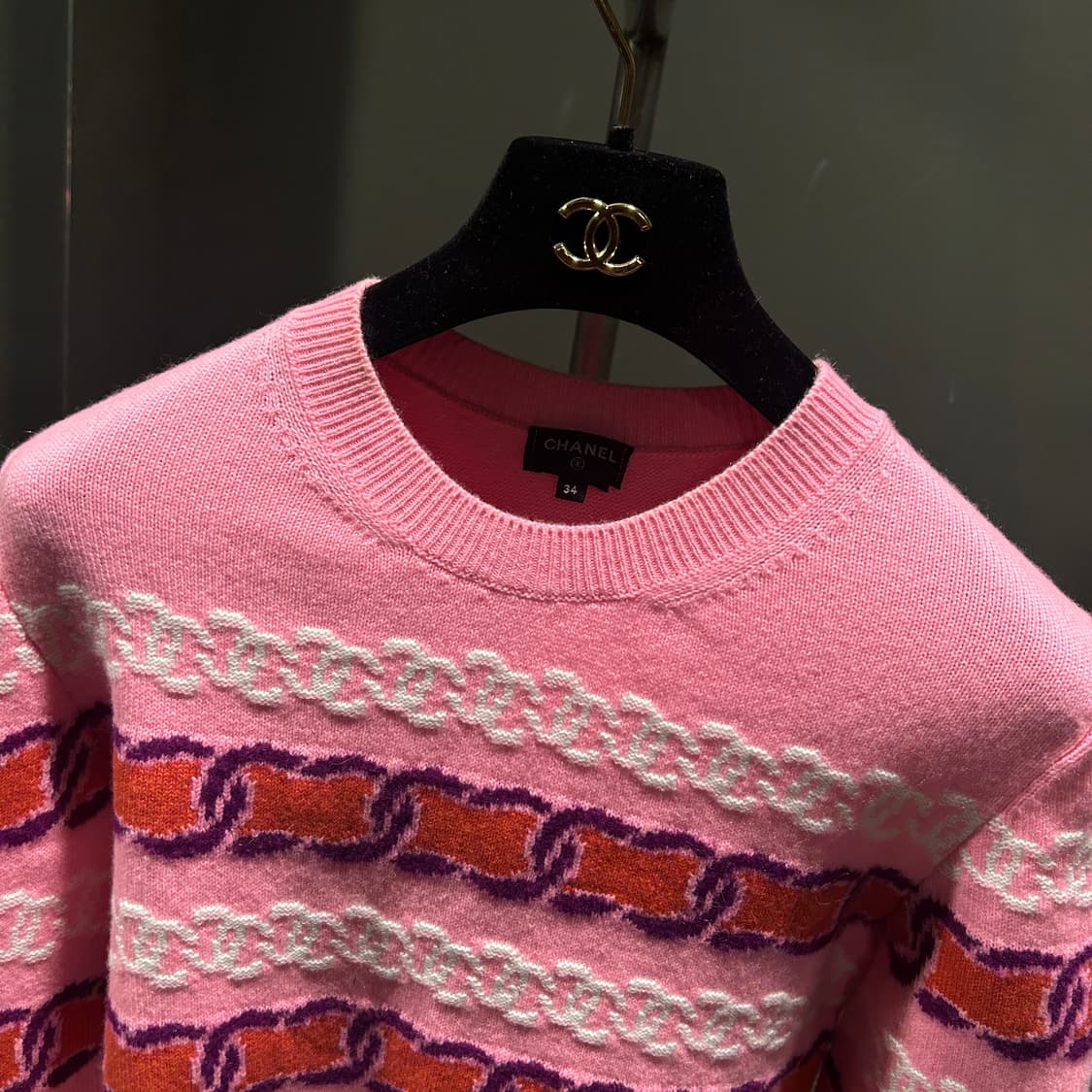 샤넬 CC체인 캐시미어 니트 상품이미지2