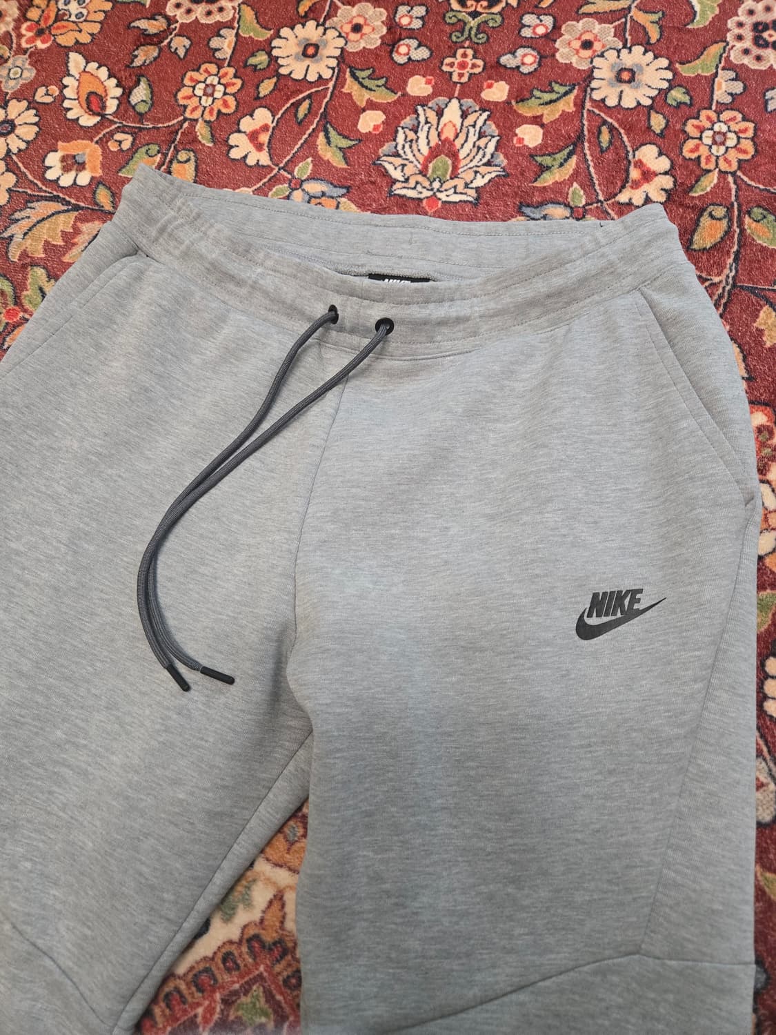 [M] 나이키 테크 플리스 조거 팬츠 그레이  상품이미지2