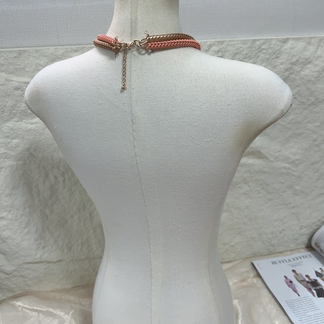 빈티지 로프  오리엔탈  브레이드 목걸이 상품이미지3