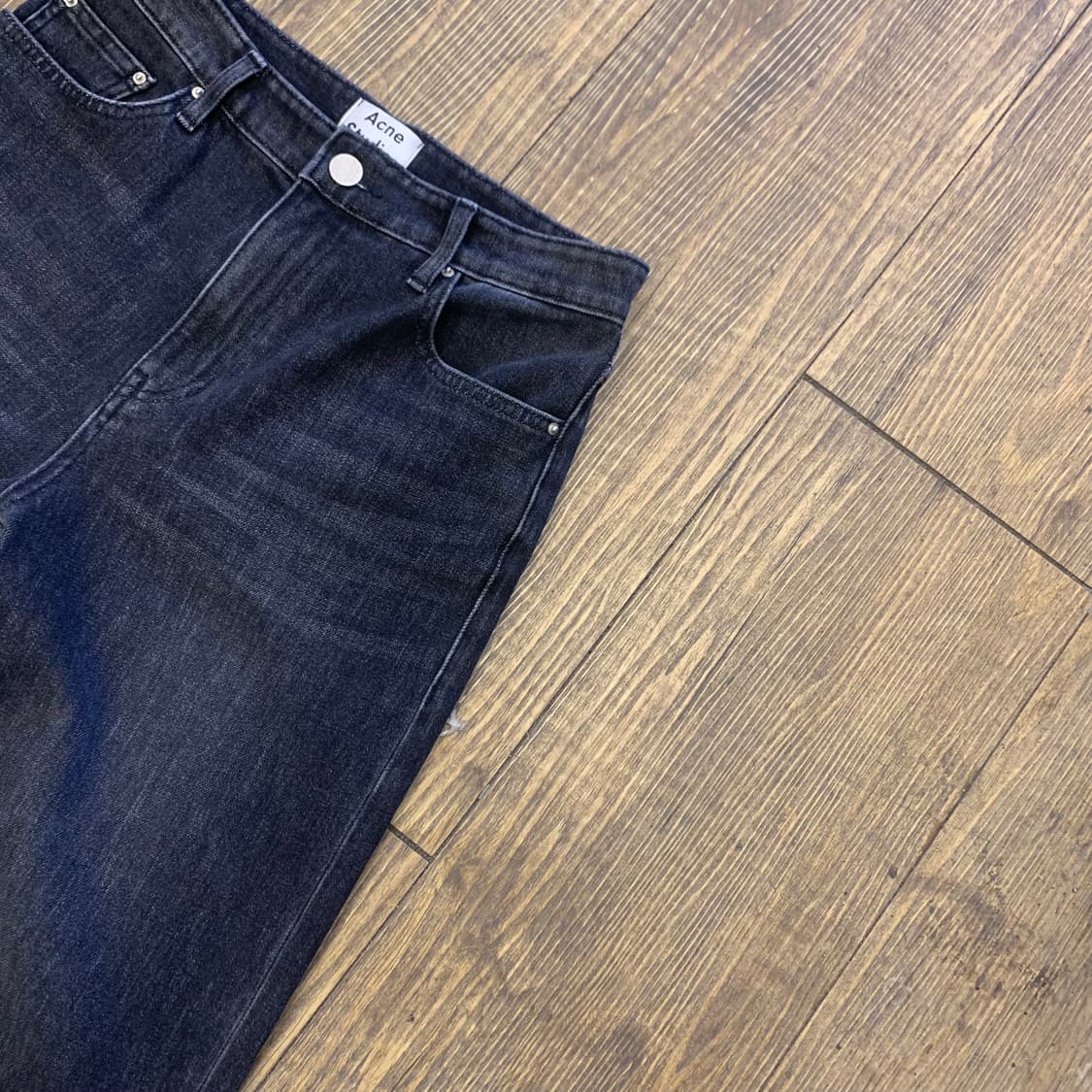 아크네 스튜디오 와이드 워싱 데님팬츠 M 상품이미지1