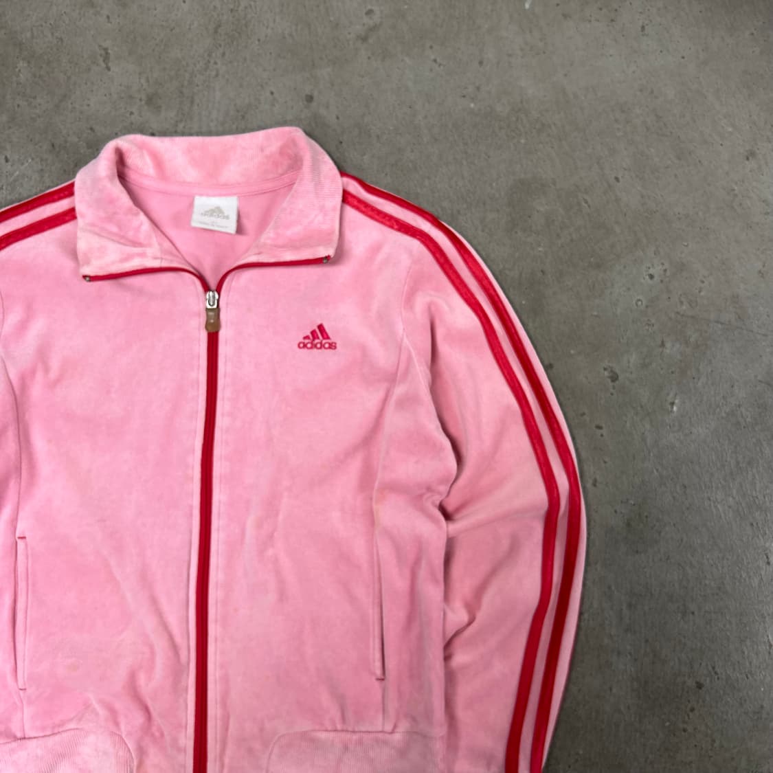 아디다스 딸기우유 벨벳 져지[1510] 상품이미지3