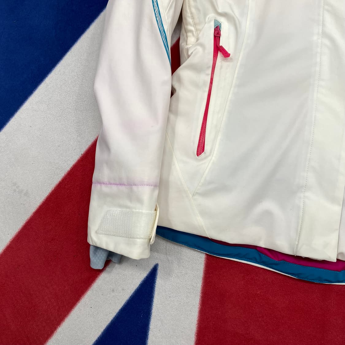 살로몬 화이트 자켓 여성 XS  상품이미지3