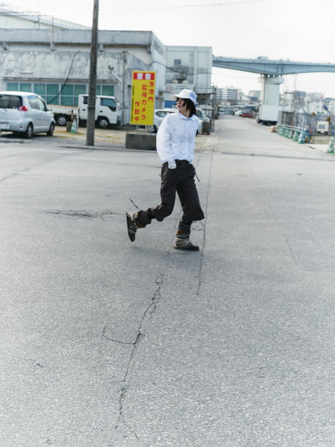 Coyseio_POCKET PANTS PURPLE GREY 상품이미지2