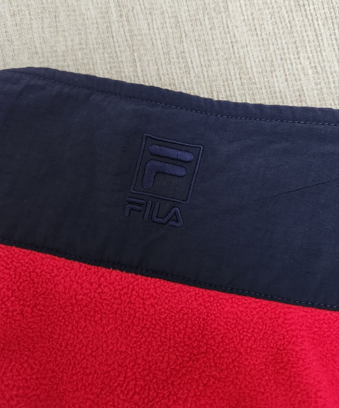 (새상품급) 휠라 하프집업 후리스 상품이미지2