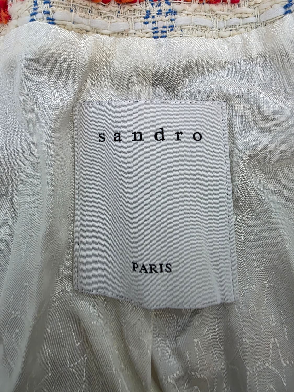 Sandro 산드로 트위드 자켓 ~55 상품이미지7