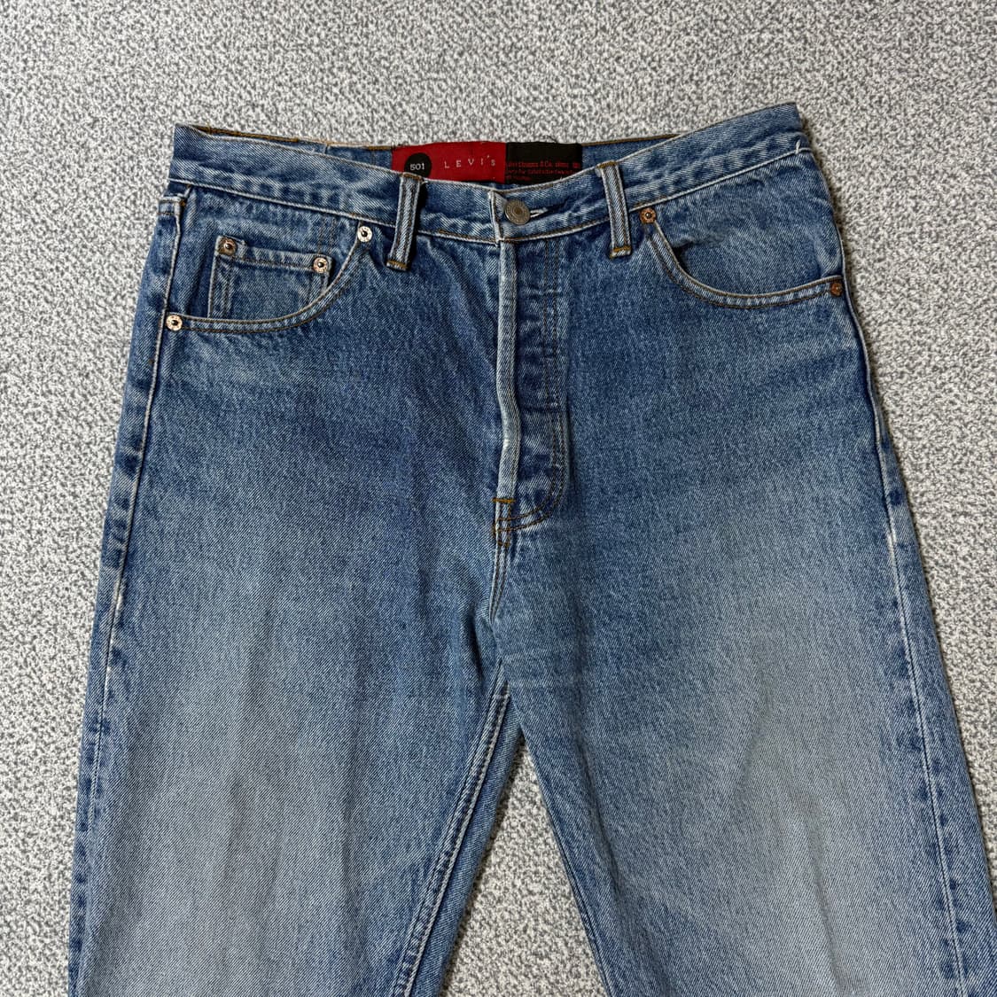 리바이스 501 연청 데님 30-31 추천 상품이미지3