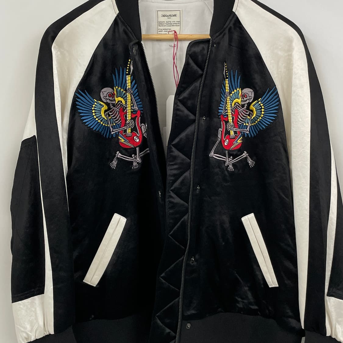 쟈딕앤볼테르 자수 스카잔 봄버 자켓 (새상품) 상품이미지9