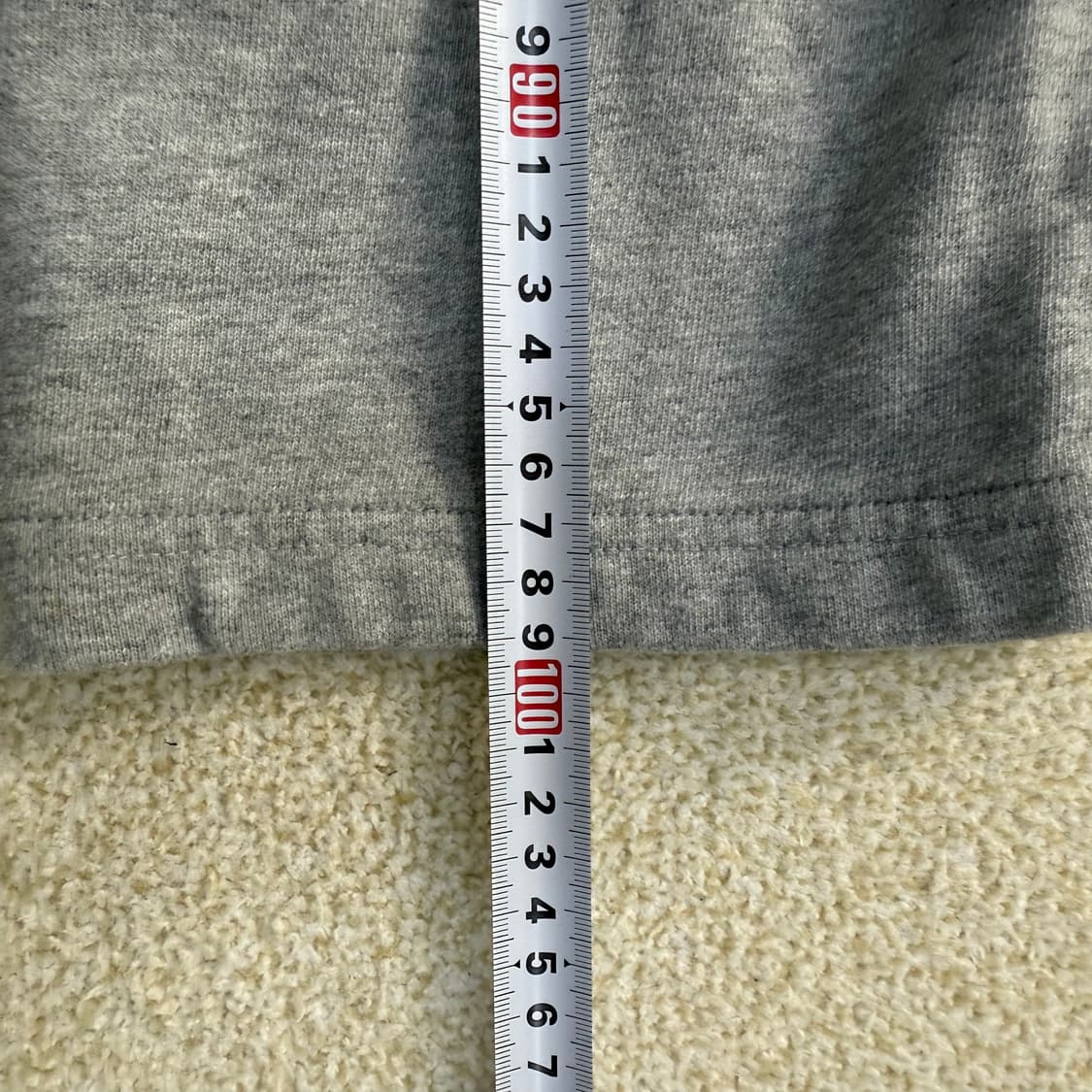 [L] 무신사스탠다드 멜란지그레이 트레이닝 팬츠 0114T1 상품이미지8