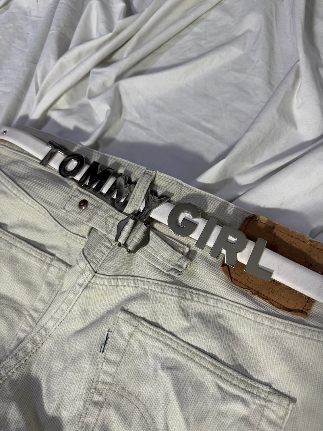 Tommy girl 레더 벨트 상품이미지4