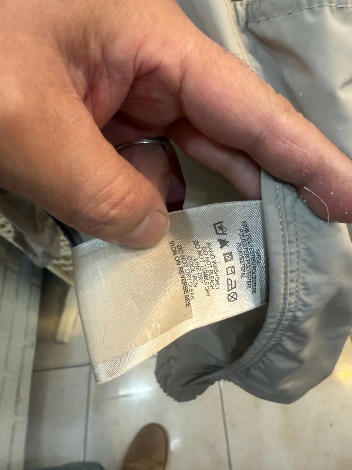 100 정품 버버리 바막 블루종 팝니다 상품이미지6