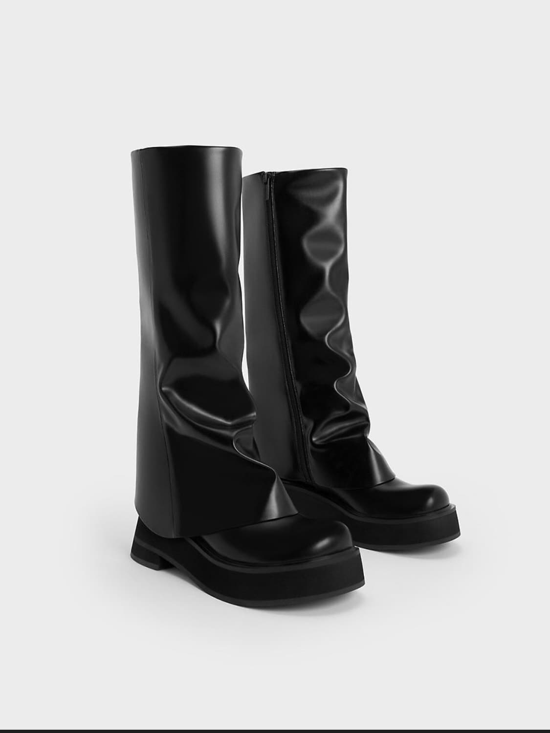 찰스앤키스 코브 플랫폼 니하이부츠 한소희부츠 상품이미지2